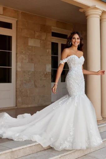 Sophia Tolli Aisha #3 Ivory/Nude thumbnail