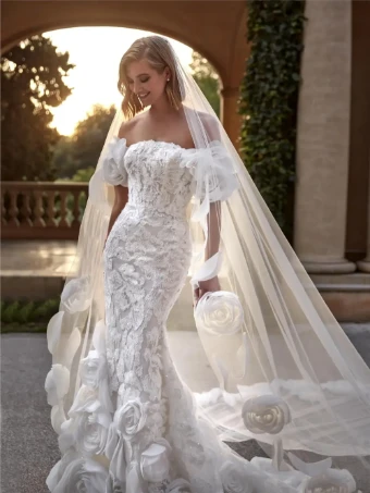 Privee by Pronovias Allen #2 Off White thumbnail