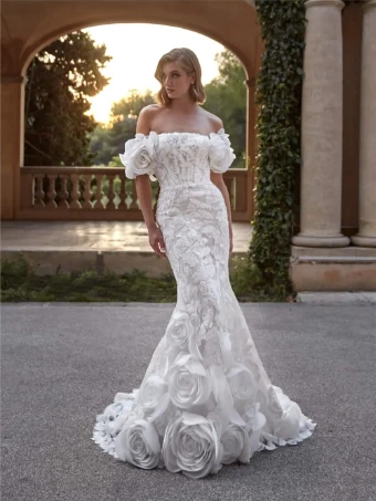 Privee by Pronovias Allen #0 Off White thumbnail