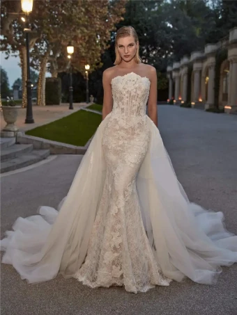 Privee by Pronovias Geramy #0 Off White thumbnail