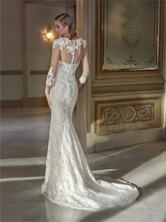 Privee by Pronovias Hyam #3 Off White/Peach thumbnail