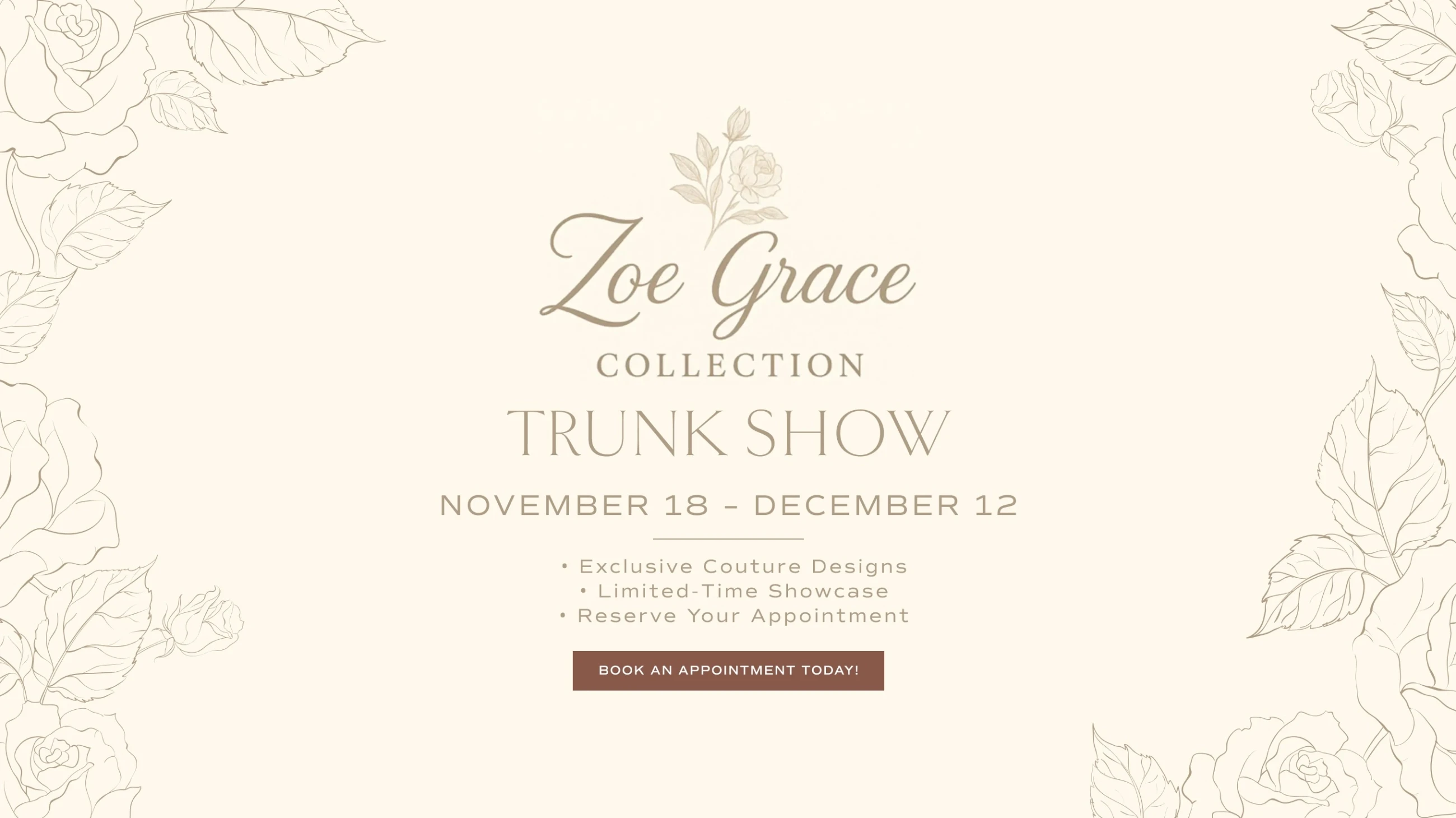 Zoe Grace Collection Trunk Show