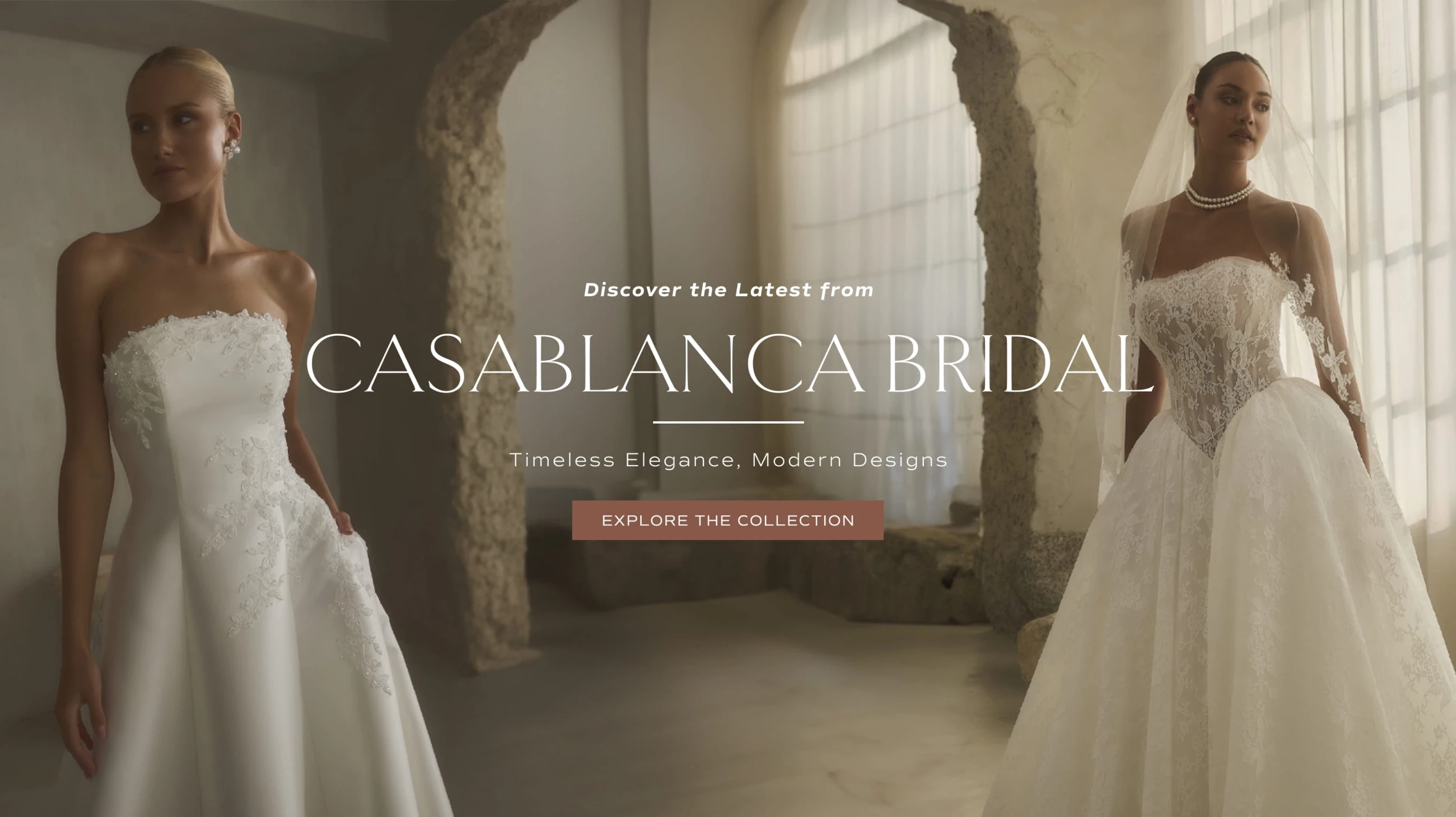 Discover the Latest From Casablanca Bridal